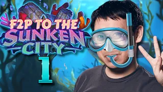 F2P to the Sunken City #01 - A New Free to Play Journey BEGINS! | Hearthstone