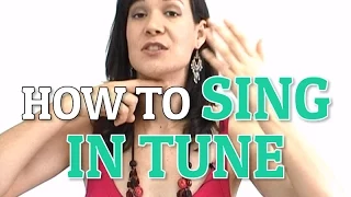 How To Sing In Tune - Three Simple Steps