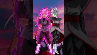 Who is stronger | Goku Black VS Merged Zamasu #short #dbs