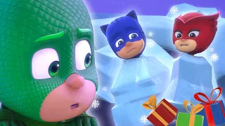 Gekko's Nice Ice Plan ❄️ 24/7 Christmas Full Episodes ❄️ PJ Masks Official