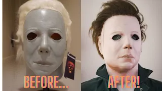 Turn Your Ben Tramer Mask into Michael Myers - DIY Rehaul Tutorial (Halloween II)