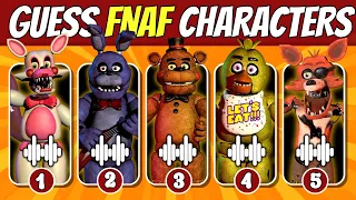 Guess FNAF Character Voice | FNAF Quiz | Five Nights at Freddys