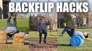 10 Amazing Hacks to Learn a Backflip