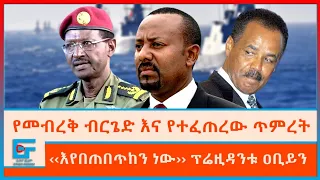 የመብረቅ ብርጌድ እና የተፈጠረው ጥምረት ፤ ''እየበጠበጥከን ነው'' ፕሬዚዳንቱ ዐቢይን|ETHIO FORUM