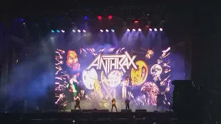 ANTHRAX:  (I'am the law)  "hell & heaven Metal Fest México 2022" foro pegaso