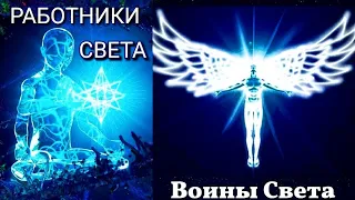 ВОИНЫ  СВЕТА и РАБОТНИКИ СВЕТА. ХАРАКТЕРИСТИКА И ОТЛИЧИЯ.