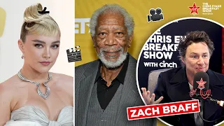 Zach Braff On Florence Pugh & Morgan Freeman In 'A Good Person' 🤩 "They're Both SO WONDERFUL"