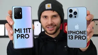 IPHONE 13 VS XIAOMI 11T PRO: speed test and camera comparison"beast of all phones"