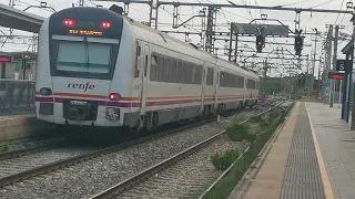 Circulaciones de trenes por Sant Vincent's de Carders.