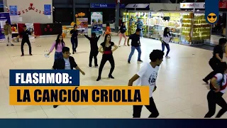 Flashmob por el "Día de la Canción Criolla" en Terrapuerto Trujillo