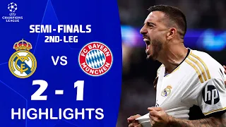 «Реал Мадрид» — «Бавария Мюнхен» 2-1 Основные моменты | Полуфиналы | Лига чемпионов УЕФА 2023/24
