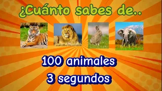 Adivina 100 animales  #adivinanza #animals #animales