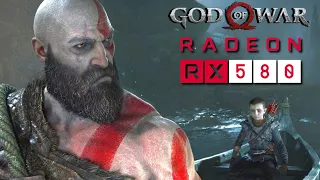 God of War 4 Rx 580 2048sp 8GB Ryzen 5 4500 All settings tested