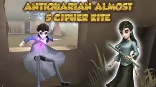 Antiquarian Almost 5 Cipher Kite | Identity V | 第五人格 | アイデンティティV | Antiquarian