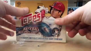 2018 Topps Update Jumbo! Nice Rookie parallels and 4 hits!