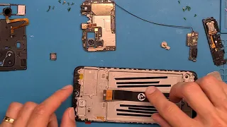 xiaomi redmi 10c screen replacement and disassembly original display model 220333qny