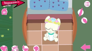 My little poni.Pocket pony Celestia.Cartoon video Game for kids.Children's channel.
