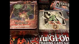 Yu-Gi-Oh! Enemy of Justice 1st Ed Box and Dark Magician 2003 Tin Opening! Sponsored Video!