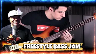 Producer Mike Cross & Davie504 Epic Bass Jam: 'Just The Two Of Us' Bass Cover!