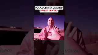 Drunk police officer caught driving 🫣 #Shorts