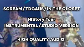 Scream/They Dont Care About Us/In The Closet - HIStory tour (Instrumental/Studio Version), AUDIO HQ