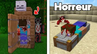 J'ai Triché avec des Techniques de Build Horreur sur Minecraft