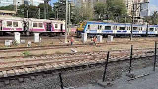 Western Railway Mumbai Local Train Spotting in Rush Hours || Back to Back Local Train