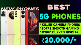 Top 5 New All-Rounder 5G Smartphones Under 20000 in 2024| Sony Ois Camera| Best 5G phone under 20000