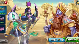 Monster legends Seasonal Summon Tickets (x3375) Primordium(x115) Gems (x218)