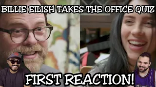 Billie Eilish Takes 'The Office' Quiz With Rainn Wilson | FIRST REACTION!