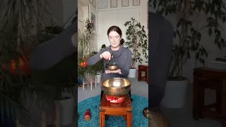 Today's Singing Bowl Sound Meditation | Healing Tone | Anti Anxiety  | Calm | Healing Sound #short