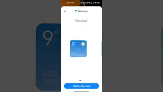 MIUI 14 weather widgets....