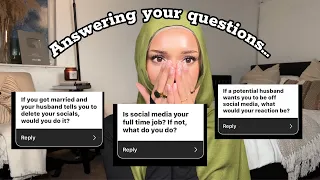 Answering your questions… Q&A | Maryam Malik