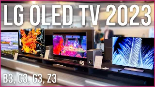 LG OLED TV 2023 - B3, C3, G3 und Z3 im Detail vorgestellt