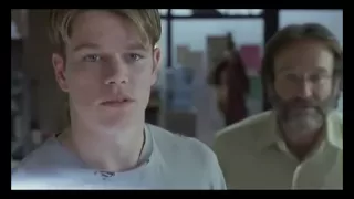 Face à face entre  Matt Damon et Robin Williams - Extrait de l'excellent film  Will Hunting.mp4