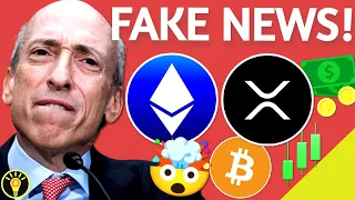 🚨FAKE BITCOIN ETF APPROVAL NEWS FROM SEC GARY GENSLER & ETHEREUM & XRP SPOT ETFS COMING IN 2024?