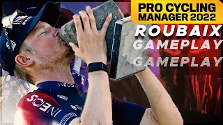 Pro Cycling Manager 2022 : ROUBAIX GAMEPLAY // Paris Roubaix ft. Ineos