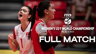 EGY🇪🇬 vs. TUN🇹🇳 - Full Match | Women's U21 World Championship | Aguascalientes