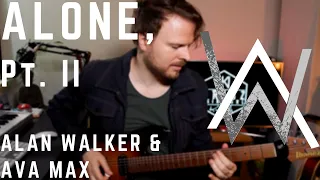 Alan Walker & Ava Max - Alone, Pt. II (Instrumental Metal Guitar Cover)