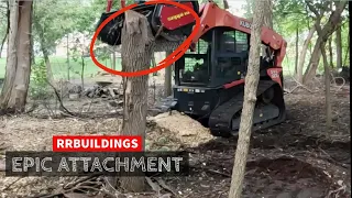 Most Epic Skid Loader Attachment I've Ever Used