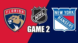 New York Rangers vs Florida Panthers GAME 2 w/Superbman