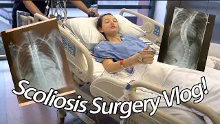 Scoliosis Surgery Vlog! Having surgery on my spine 🤍