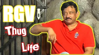 rgv thug Life || rgv comedy answers to interviewers || part 7