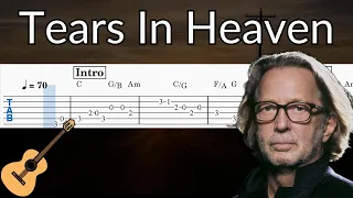 Tears In Heaven - Guitar Solo Tab Easy