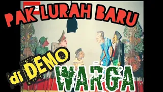 wayang kampung lucu || musimnya demo || punokawan wks