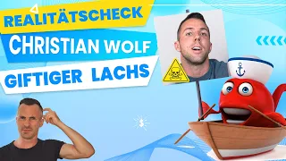 Christian Wolf und der giftige Lachs - kauf meine Supplemente