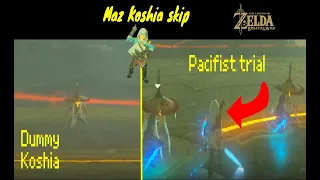 How to skip/cheese the Maz Koshia Bossfight in BotW (REUPLOAD)