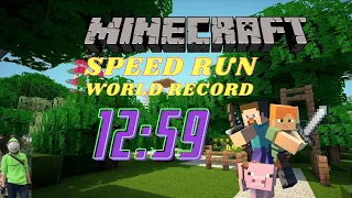 NEW MINECRAFT 1.16 WORLD RECORD SPEEDRUN | 12:59!!!