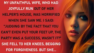She fell to her knees, begging for forgiveness. But she had no idea of the cruel vengeance that...