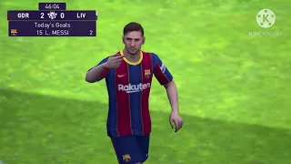 Review feature player RWF 99 rating L. MESSI Pes 2021 mobile